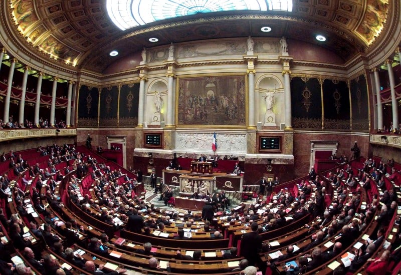 Majorite absolue a l'assemblee pour le groupe ps