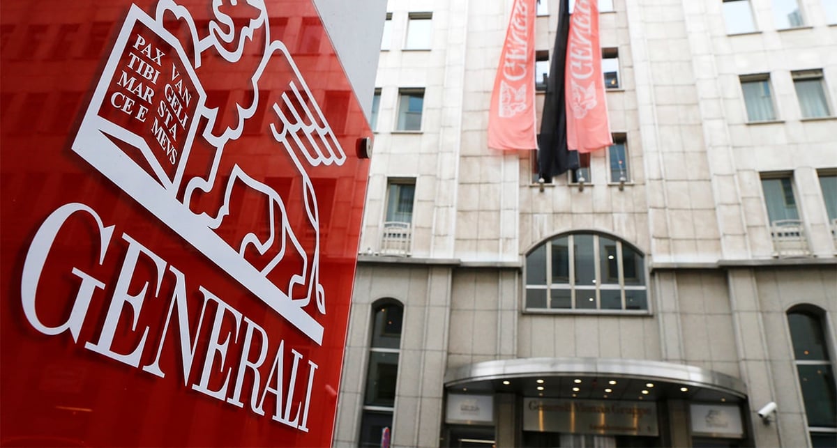 Le siège autrichien de Generali insurance à Vienne, en Autriche, le 8 avril 2016.
