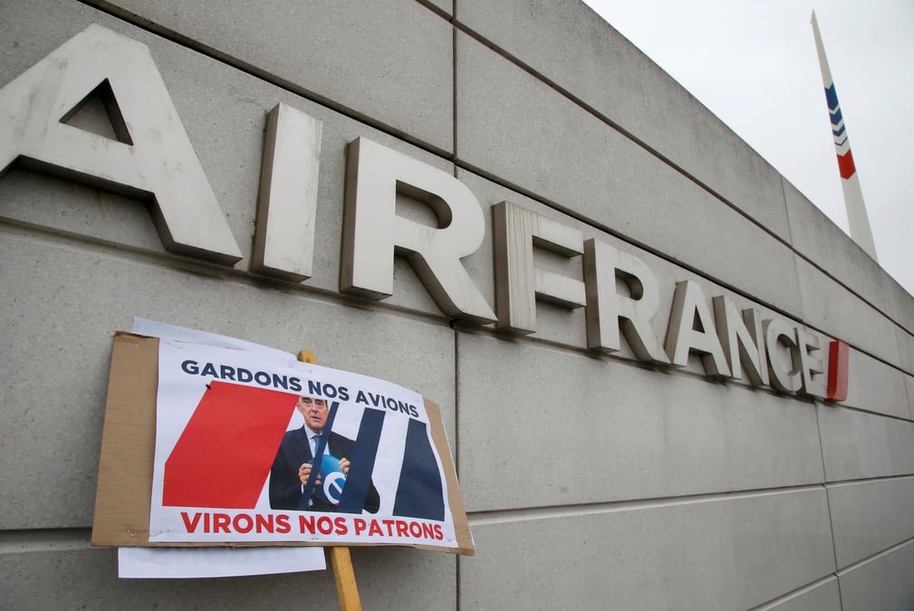 Air france compte supprimer 2.900 postes