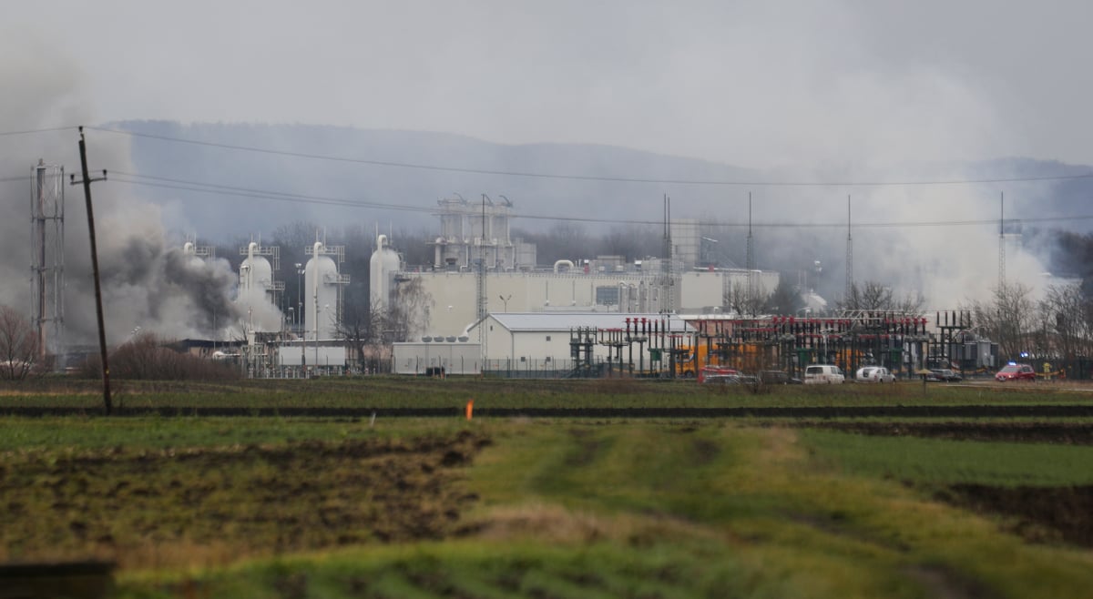 Reprise des livraisons de gaz a partir du terminal de baumgarten