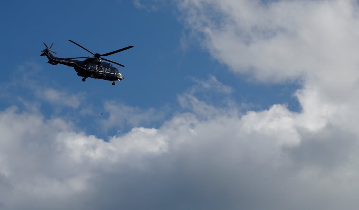 Coree du sud: un helicoptere airbus s'ecrase, aucun signe de vie des sept passagers