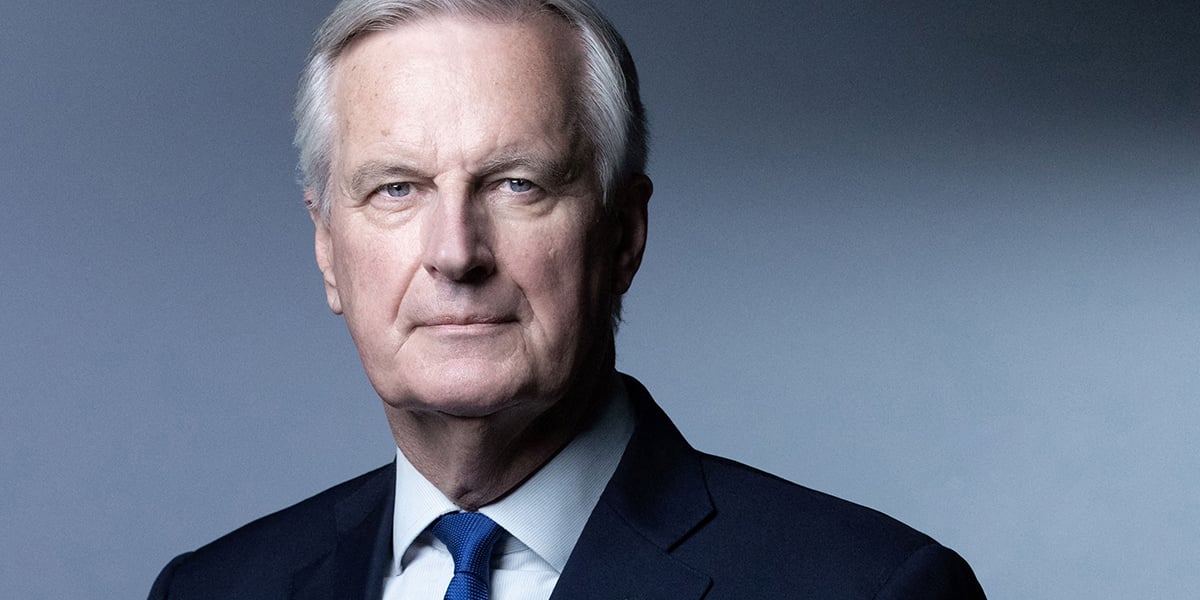Michel Barnier, Premier ministre de France.