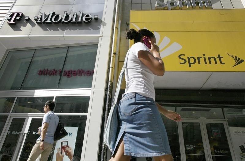 Sprint proposerait environ 40 dollars par action T-Mobile