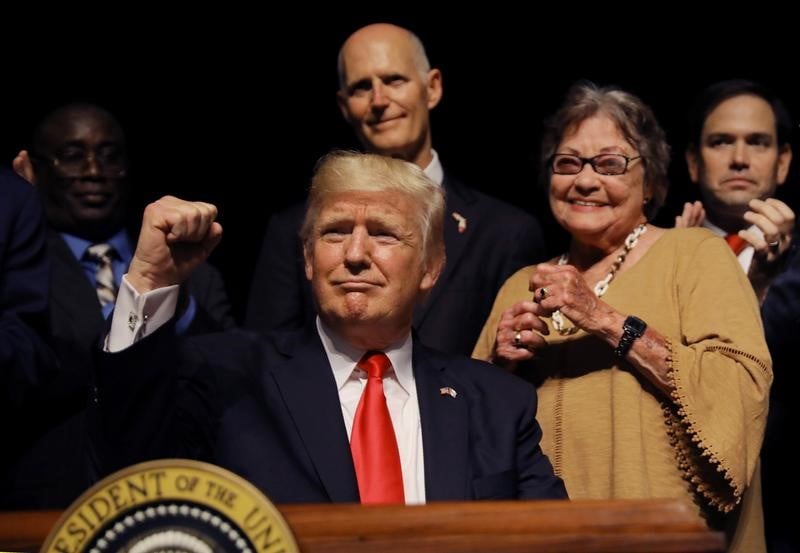 Trump defait une partie de la politique cubaine d'obama