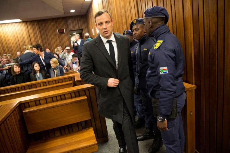 Une peine de six ans de prison pour oscar pistorius