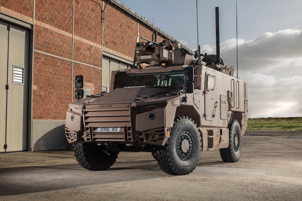 véhicules blindés Serval VBMR-L Scorpion Nexter Texelis