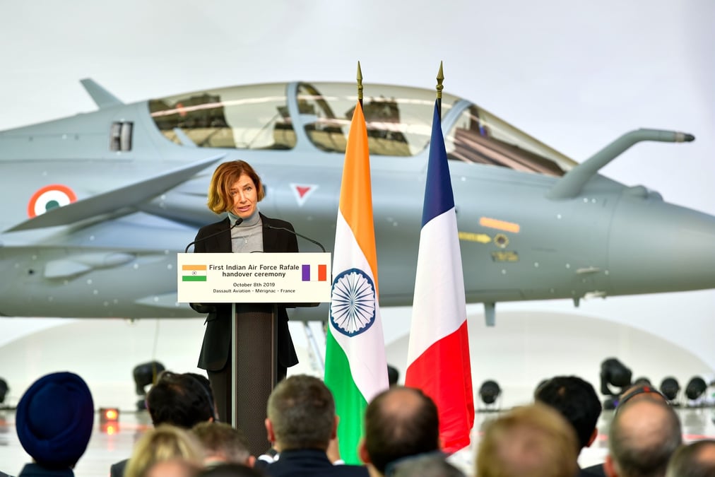 Rafale Florence Parly Exportations d'armements