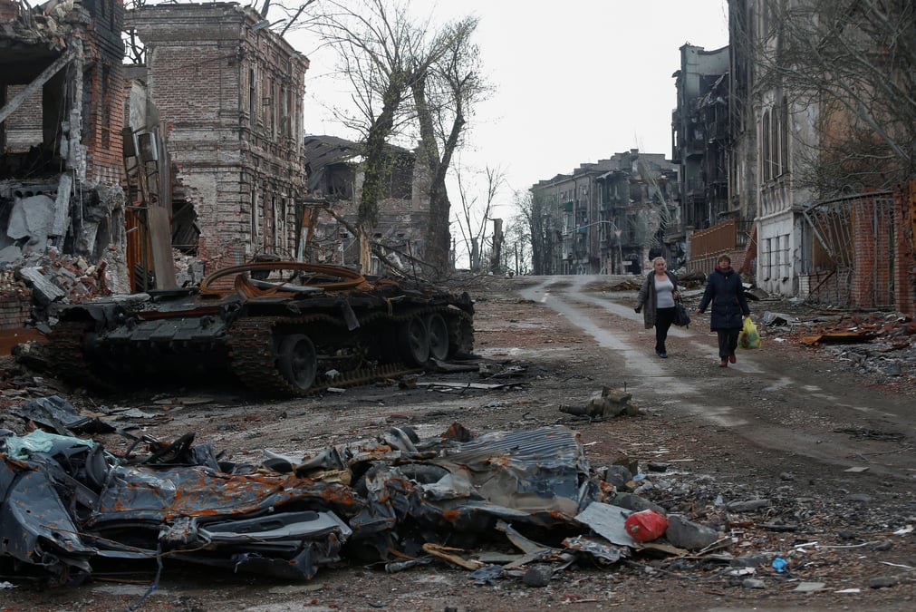 L'ukraine propose a la russie des pourparlers pour marioupol