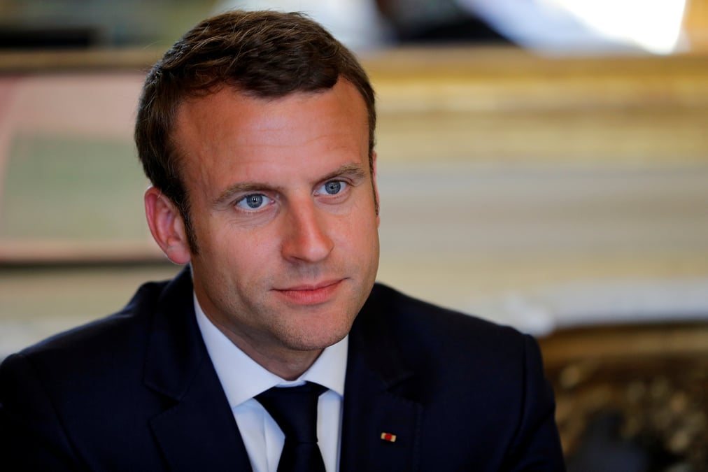Macron reaffirme son soutien a l'opposition syrienne