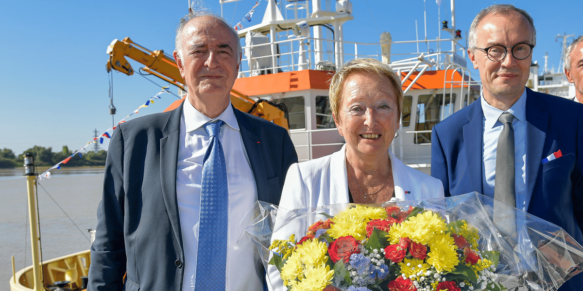 Port de Bordeaux Philippe Dorthe, Nicole Pizzamiglia et Jean-Frédéric Laurent