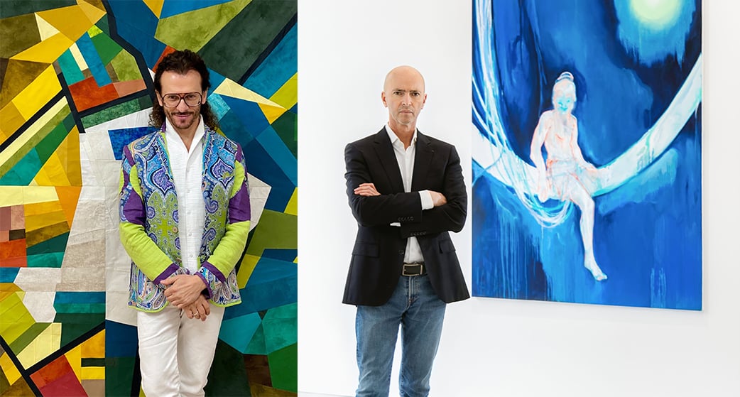 Eric Dereumaux et Lorenzo Fiaschi.