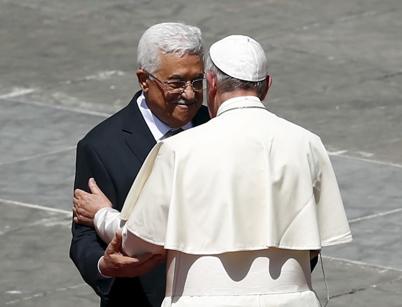 Entree en vigueur de l'accord sur la reconnaissance de la palestine par le vatican
