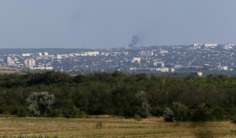 L'ukraine coupe l'electricite a la region rebelle de louhansk