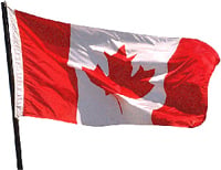 le drapeau canadien