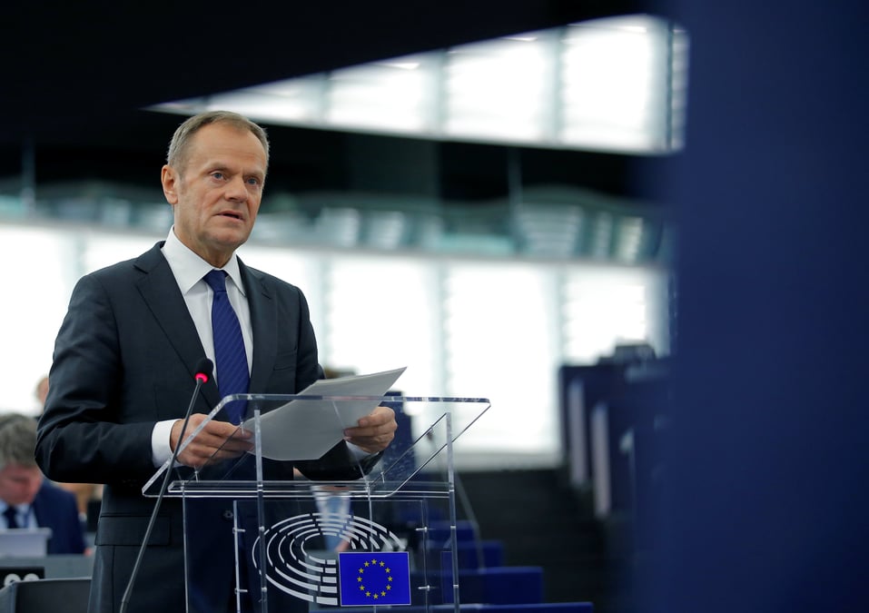 Tusk et juncker gardent la porte de l’ue ouverte au  royaume-uni