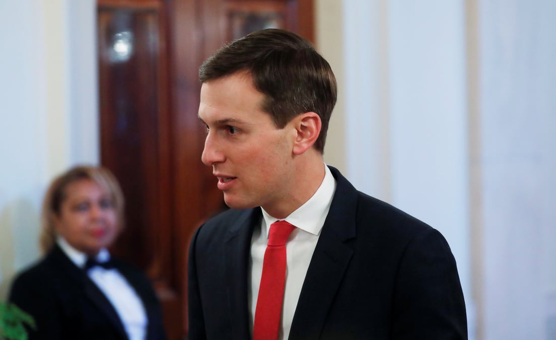 Proche-orient: kushner a la recherche d'appuis pour le plan de paix us