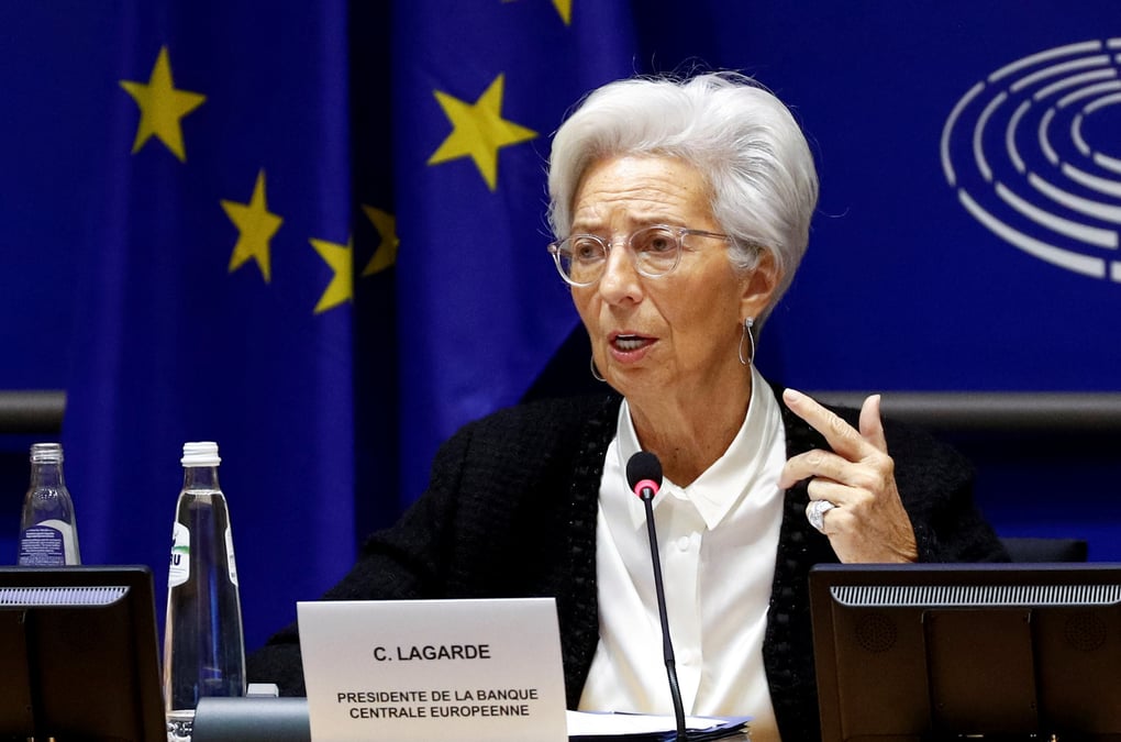 Lagarde (bce) evoque un objectif d'inflation plus flexible