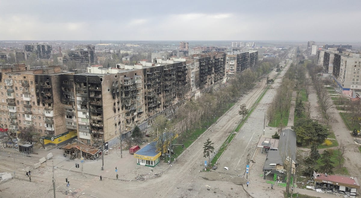 L'ukraine espere pouvoir proceder a des evacuations de civils a marioupol