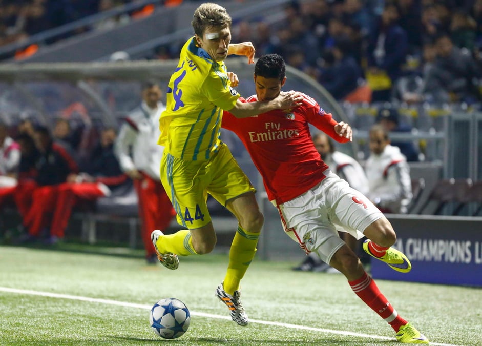 Benfica ramene seulement un point d'astana