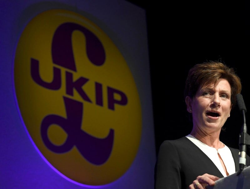 Diane james a la tete de l'ukip