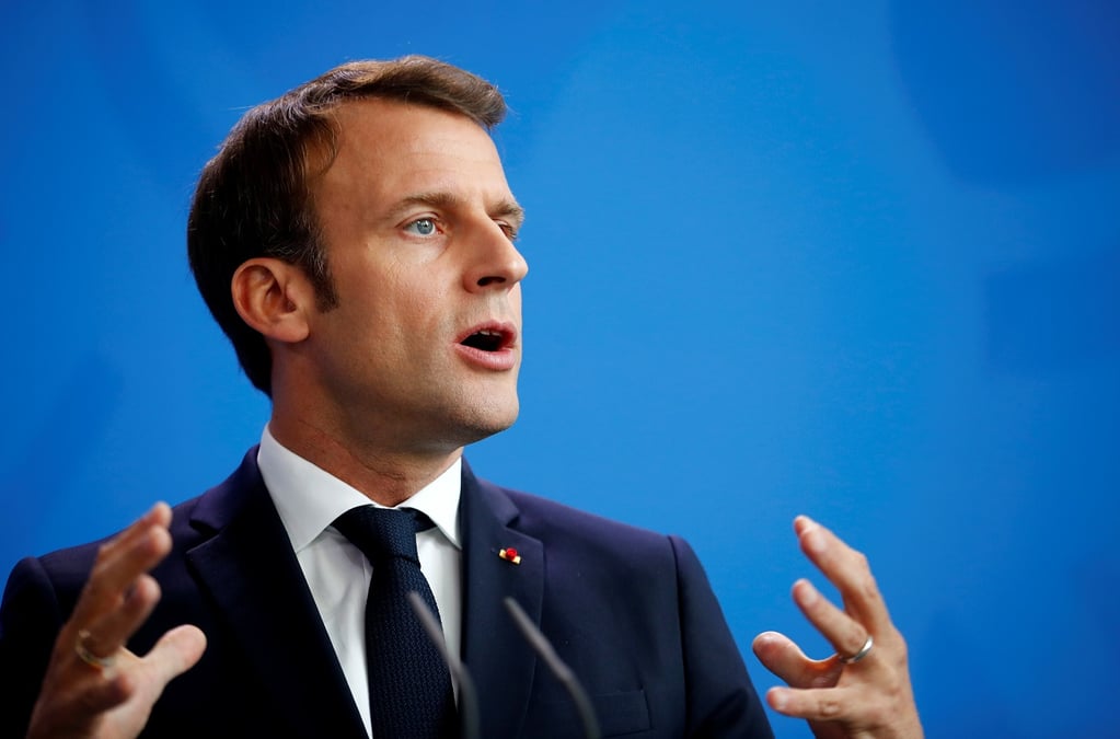 Le président de la République Emmanuel Macron.