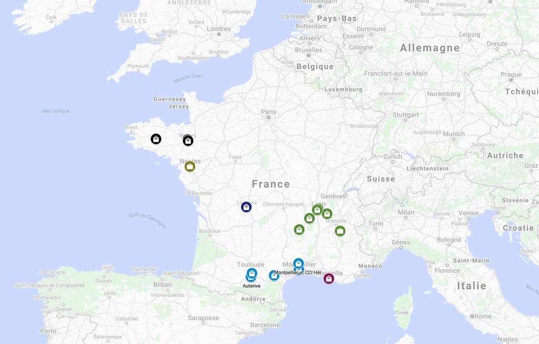 carte Amazon locaux