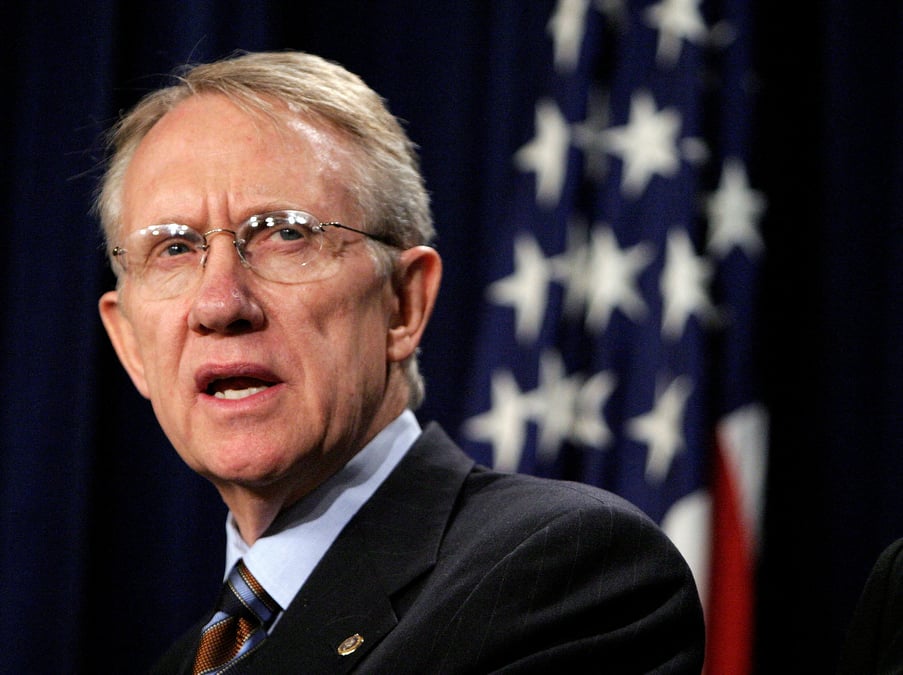 Etats-unis: deces de l'ancien chef de la majorite democrate au senat, harry reid
