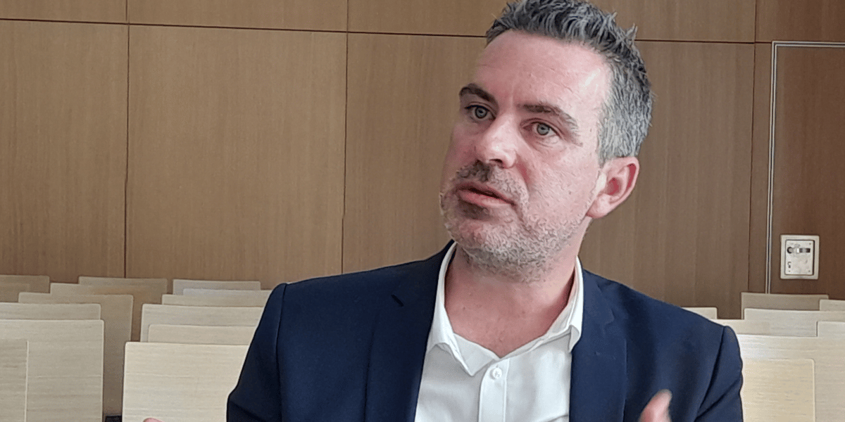 Laurent Villaret, dirigeant-associé du groupe GGL et président de la FPI Occitanie Méditerranée.