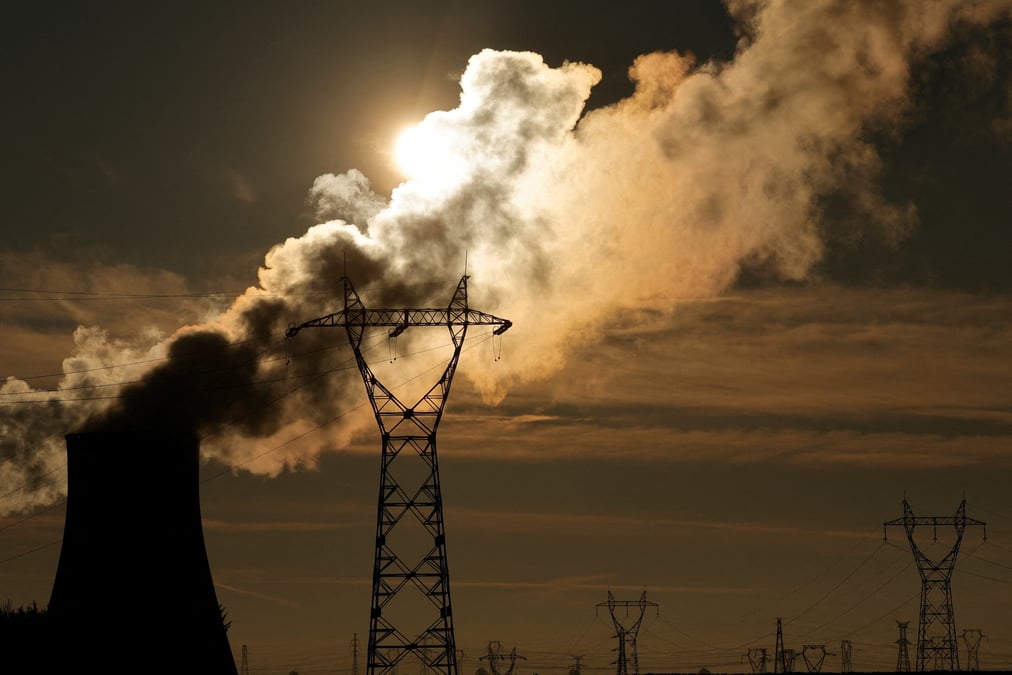 Une centrale electrique a bouchain