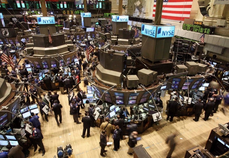 La bourse de new york finit dans le vert