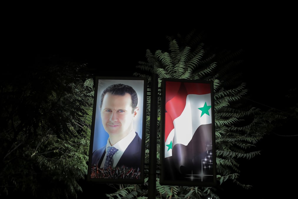Un emissaire du pape francois recu par bachar al assad