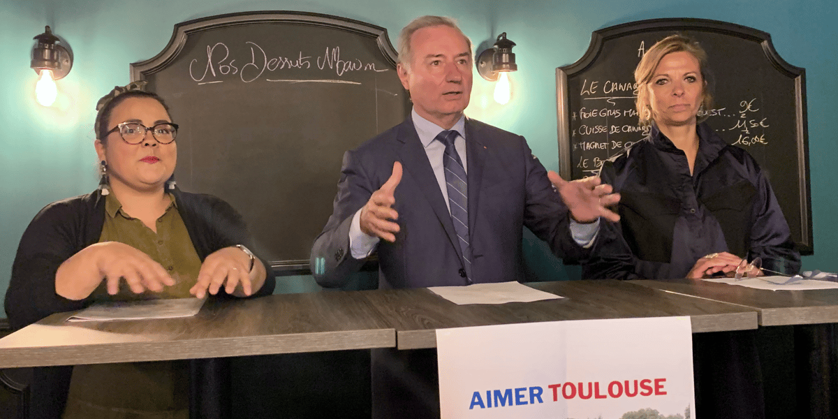 Jean-Luc Moudenc a donné son sentiment sur les premières propositions de son adversaire aux élections municipales, Nadia Pellefigue.