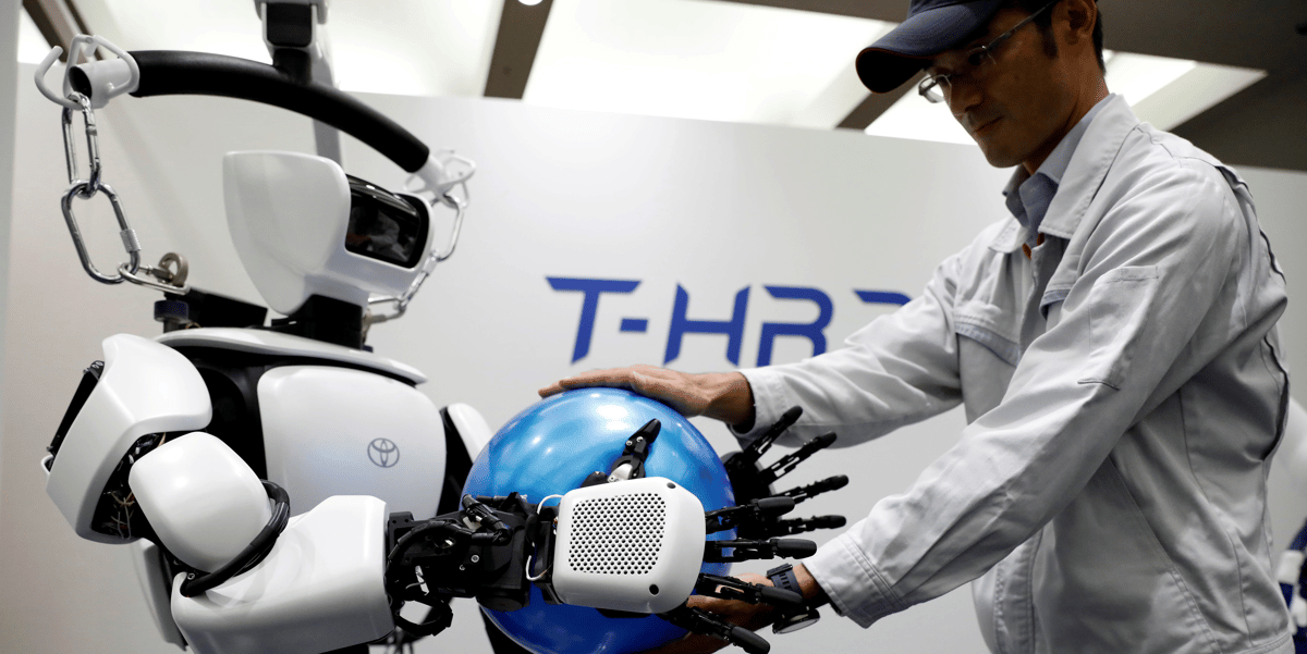 Robot humanoïde Toyota Motor Corp