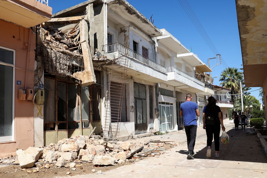 Seisme de magnitude 5,6 en crete ressenti en egypte