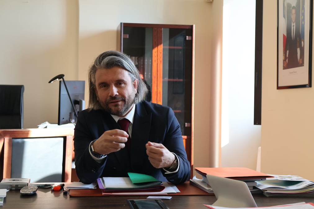 Jean-Philippe Agresti, Recteur de l’Académie de Corse.