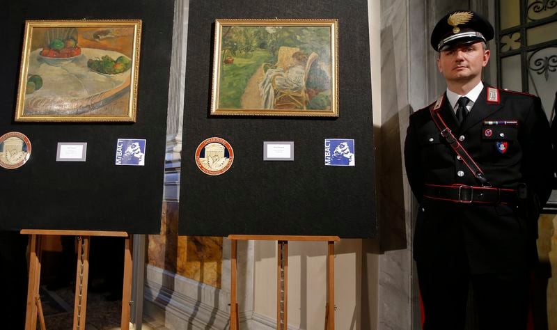 Un Gauguin volé retrouvé 44 ans après chez un retraité italien