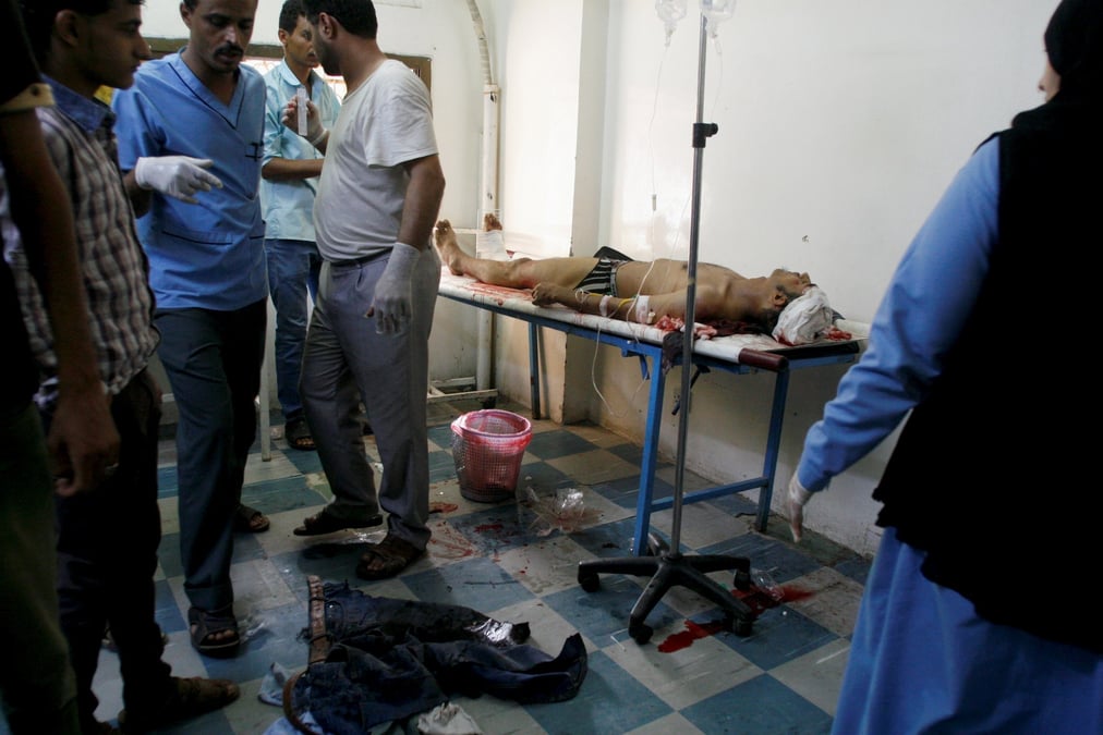 Un bombardement rebelle tue 14 civils a taez, au yemen  
