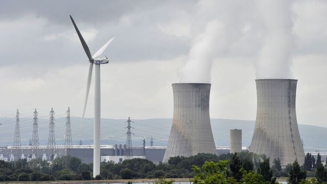 éolienne + nucléaire