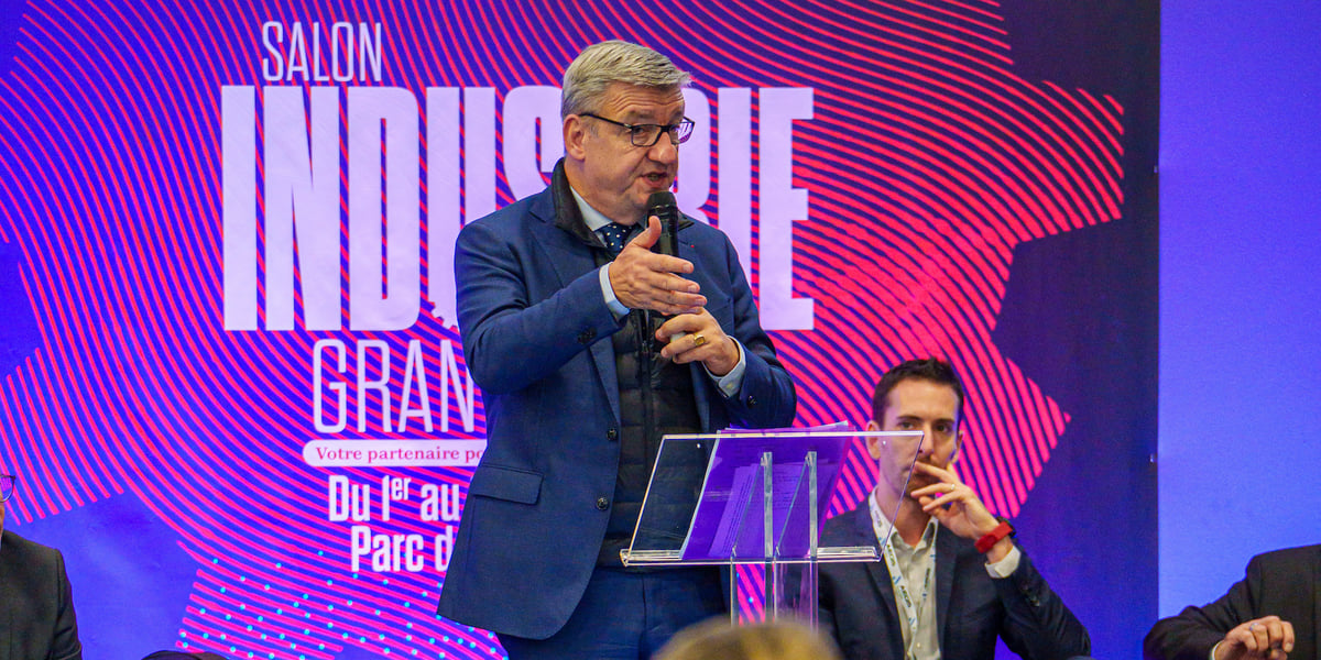 Vincent Moulin Wright, directeur général de France Industrie, à Nantes (Loire-Atlantique) ce mardi 1er octobre.