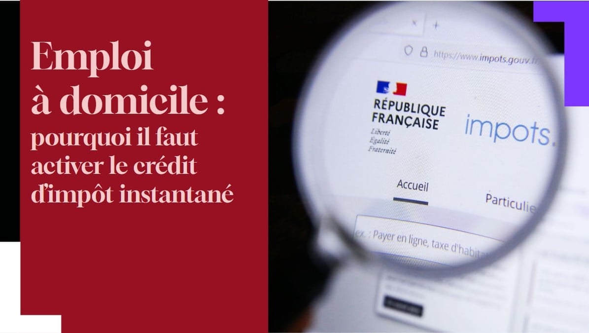 L’avance immédiate de crédit d’impôt est une vraie facilité de trésorerie pour les ménages