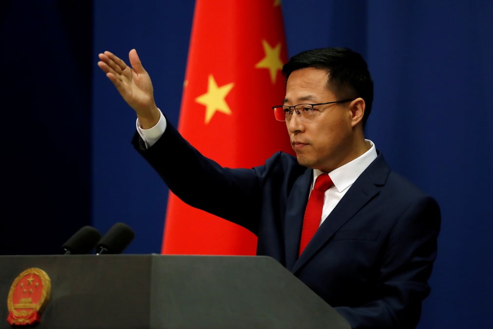 Pekin reagira a la visite d'un amiral americain a taiwan