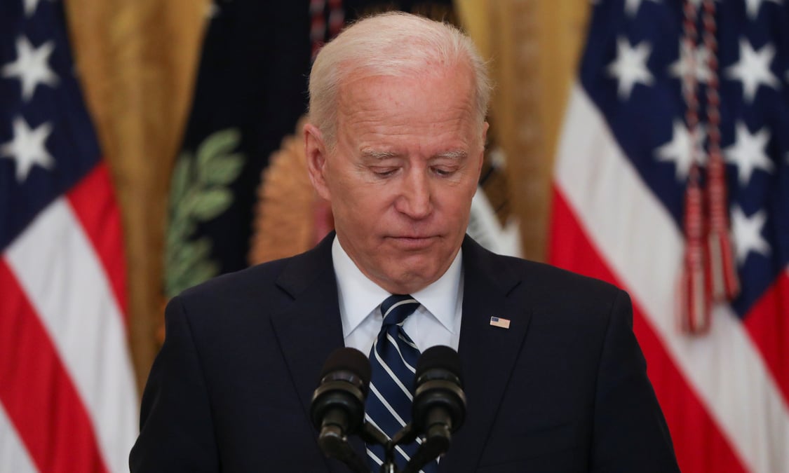 Le retrait us d'afghanistan devrait etre effectif d'ici 2022, annonce biden