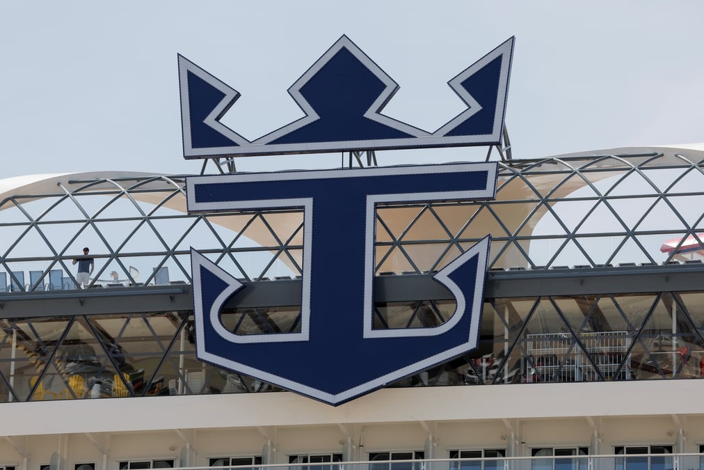 Le logo de la societe royal caribbean international