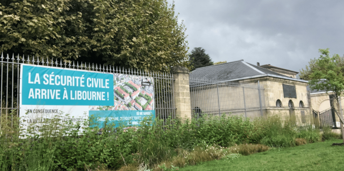 Libourne a été retenue en août 2023 pour accueillir une base de la sécurité civile afin d'intervenir sur les grands incendies.