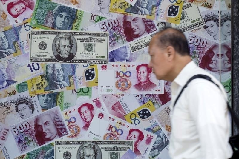 Les transactions de change dans le collimateur de pekin