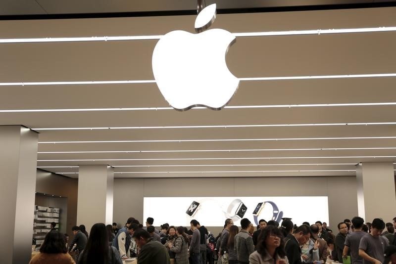 Apple, a suivre a wall street
