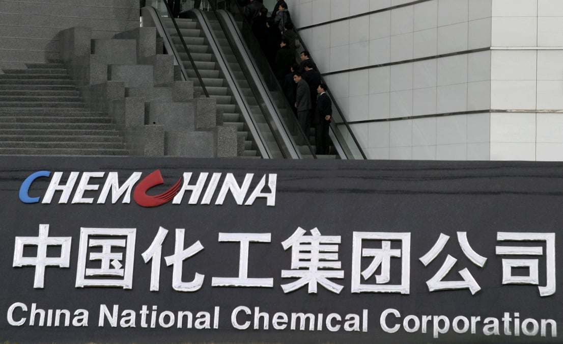 Chemchina et sinochem discuteraient d'une fusion