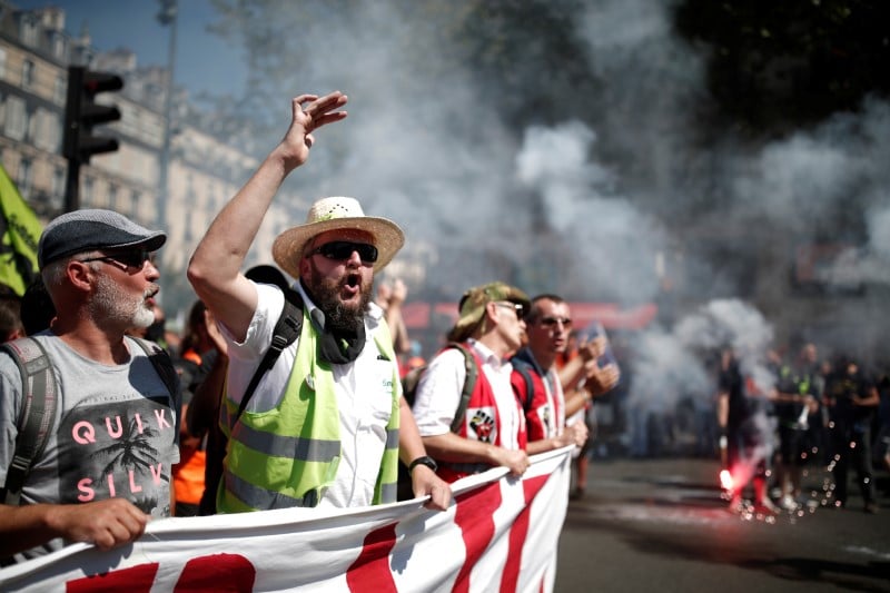 Fo et la cgt battent le pave ensemble ce jeudi
