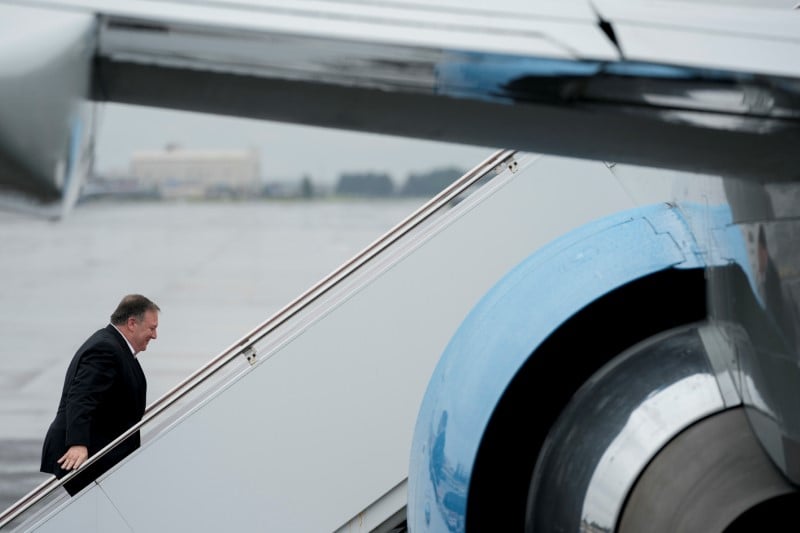 Mike pompeo en coree du nord, la position americaine inchangee