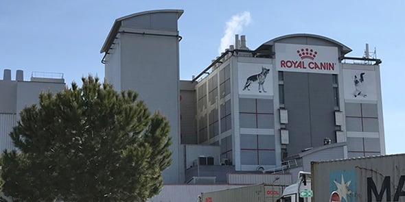 Le siège social de Royal Canin France, à Aimargues (30).